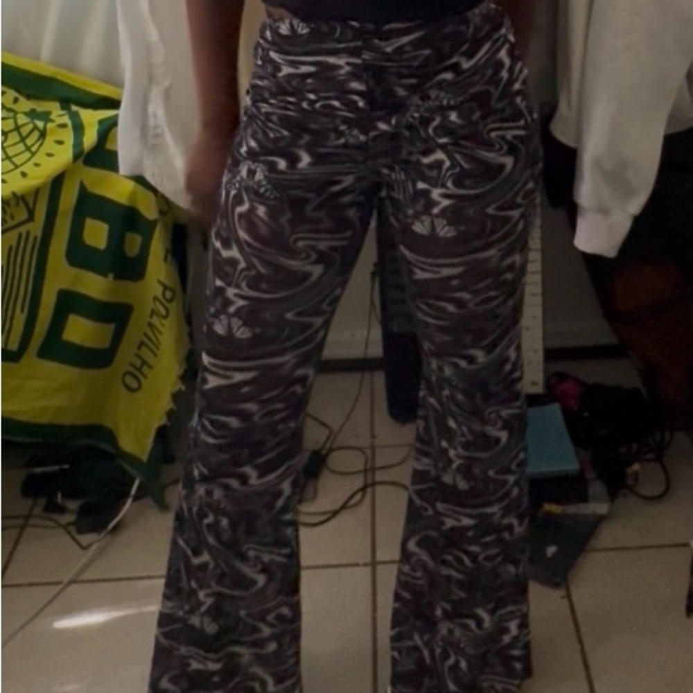 Stylish Black and Gray Women's Pants
